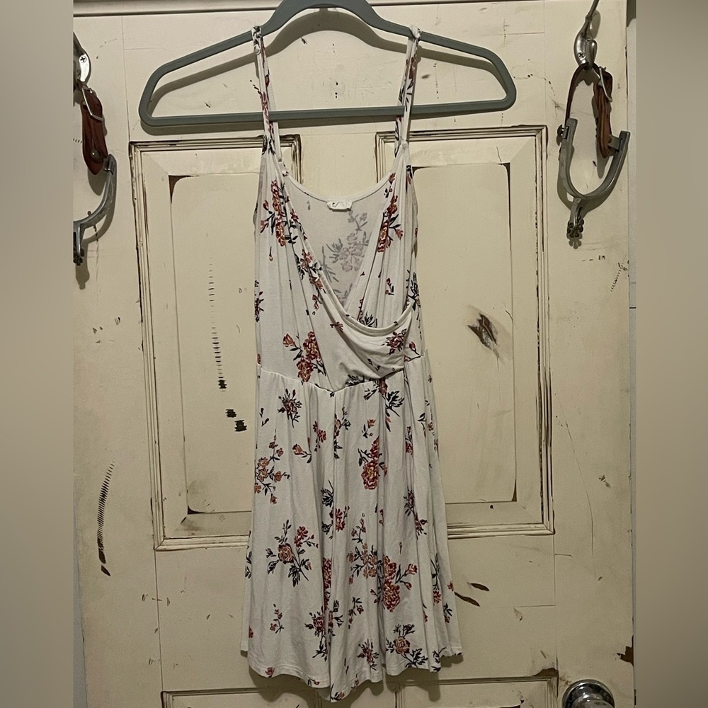 Garage Floral White Romper